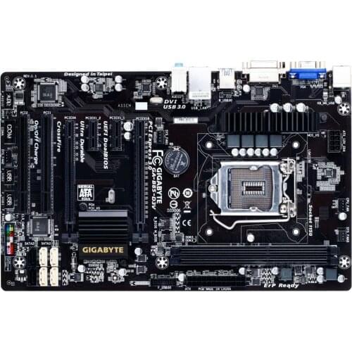 For Gigabyte GA-B85-D3V Original Used Desktop Motherboard B85-D3V B85 LGA 1150 i3 i5 i7 DDR3 16G ATX On Sale