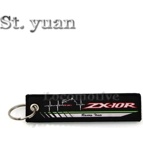 Motorcycle For Kawasaki ZX-10R ZX-6R ZX-12R ZX-9R ZX14R Z900RS Z1000SX Keychain Kawasaki Keyring Key Hanger