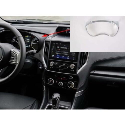 Dashboard Frame Cover Trim For 2019-2021 Subaru Forester Instruments Panel ABS Matte Style 1PCS