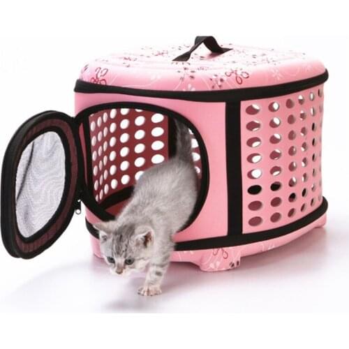 Portable Pet Carrier Bag Travel Airline Handbag Puppy Dog Cat Cage Transport Breathable Cat Dog Carrier Pet Travel Bag