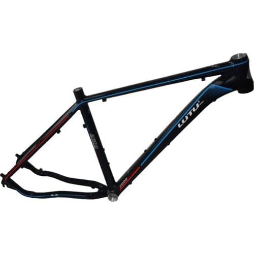 LUTU 850 MTB Frame Bike Frame Bicycle Aluminum Frame Mountain Bike Frame Bicycle Frame Matt/Gloss Road Bike Frame 26x17/18 Inch