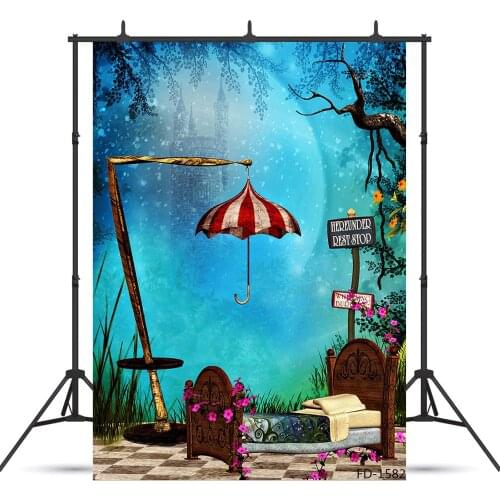 Fantasy Fairy Tales Photography Background for Photo Studio Children Party Backdrop Baby Newborn Vinyl Cloth Backdrops Photocall