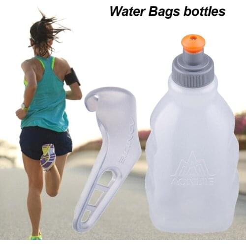 170ML Sports Water Bottle Kettle Outdoor No Leakage Water Storage Bag Portable Clip Detachable Cato For Marathon Riding