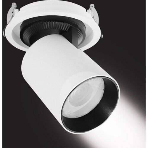 LED Ceiling Recessed Light 10W 15W LED Spot Lights Living room TV background wall Aisle 360 degree adjustable LED Ceiling light