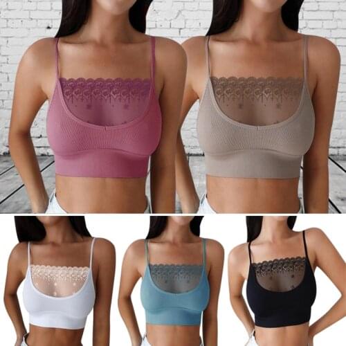 Sexy Lace Strap Backless Short Women Crop Top Nightclub Solid Black Beach Boho Female Camis Top Girls Tank Top Summer 2021