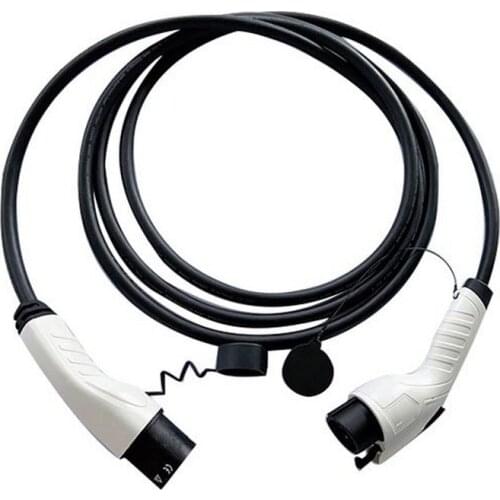 Type 2 To Type 1 EVSE Charger for Electric Vehicle Ev Charging Cable J1772 Plug 16A 32A Car Charge Cable