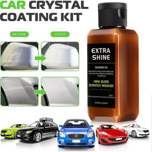 50ml 9H Car Liquid Ceramic Coat Auto Glass Crystal Coating Protection Anti-Corrosion Car Paint Care Accessories