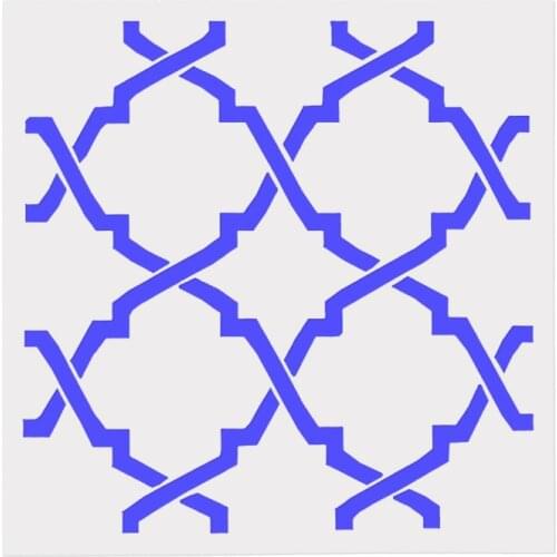 13*13 Creative pvc Layering Stencils for DIY Scrapbooking/photo album Decorative Embossing DIY Paper Cards Crafts