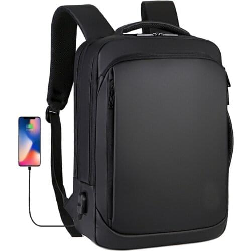 15.6 inch Laptop Backpack Mens Business Notebook Mochila Waterproof Back Pack USB Charging Bag Travel Bagpack 2020 Male Backpack