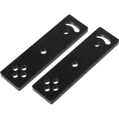 2Pcs L73 Universal Motorcycle Headlight LED Mounting Bracket Spotlight Clamp Holder for Honda Yamaha Ect, 90mm Length