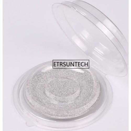 50pc Disposable Empty Clear Round False Eyelashes Storage Case DIY Elegant Fake Eyelashes Blister Package, Eye Makeup Tool F2187