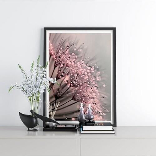 Flower 5D Diy Diamond Painting Dandelion Dewdrop Full Diamond Mosaic Diamond Embroidery Sale Full Square round RhinestoneZP-1018