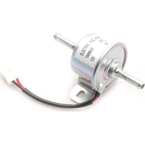 Car Modified Accessories DC12V Automotive Electronic Fuel Pump Fuel Feed Pump For Yanmar 4TNV88 3TNV88 Hitachi Mini Excavator