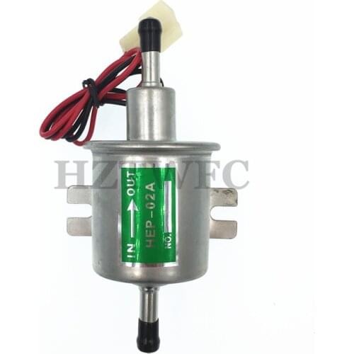 Free Shipping New Low Pressure Diesel Petrol Gas Electric Fuel Pump 12V HEP-02A For YANMAR