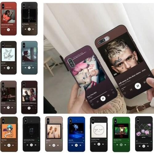 Lil Peep Hellboy Love album cover Phone Case For iPhone 11 8 6S 7 plus 8 plus X XS MAX 5 5S XR 12 11 Pro max se 2020 Funda Cover