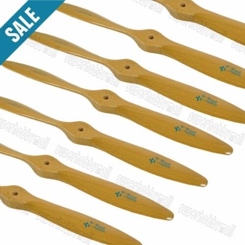 1Pc Hawk A Type 2 Blades Wooden Propeller for RC Fixed Wing Airplane 11x5 12x6 16x6 18x10 19x8 19x10 20x8 21x8 22x8 23x10