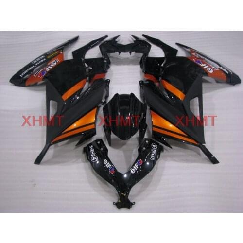 For EX 300 Ninja 2013 - 2015 Fairing Kits Zx300r 2015 Motorcycle Fairing Zx300r 14 15 Black Orange Gold Body Kits