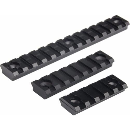 F016 Neutral Keymod Metal Rail Strip Hunting Tactical Aluminum Slot Keymod Scope Mount Picatinny Weaver Rail Airsoft Gun