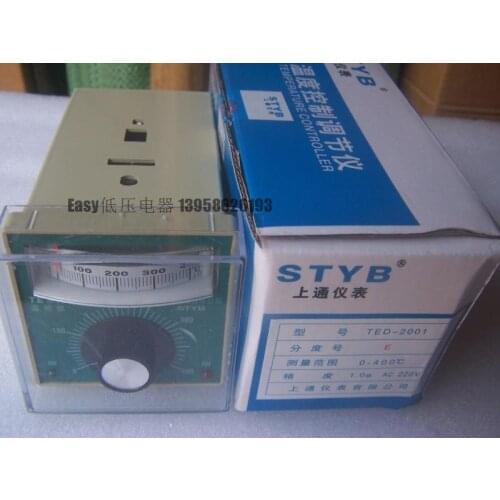 STYB meter TED-2001 E-type Analog Temperature Controller 220v 380v k type 300 400