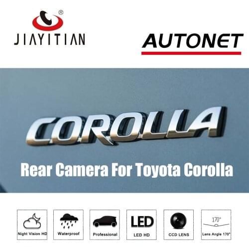 JiaYiTian rear view camera For Toyota Corolla 2000~2012 E140 E150 E130 E120 Reverse camera Licence lamp Camera CCD Night Vision