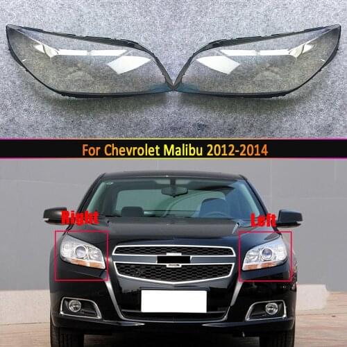 Headlamp Lens For Chevrolet Malibu 2012 2013 2014 Headlight Cover Replacement Front Car Light Auto Shell
