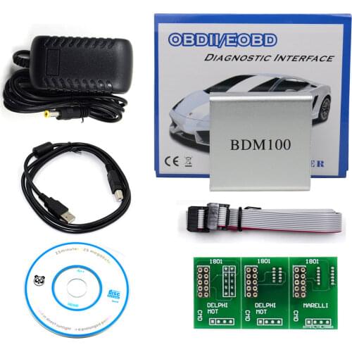 BDM100 V1255 Professional ECU Flasher Chip Tuning Programmer Interface BDM 100 ECU Flasher Code Reader OBDII Diagnostic tool