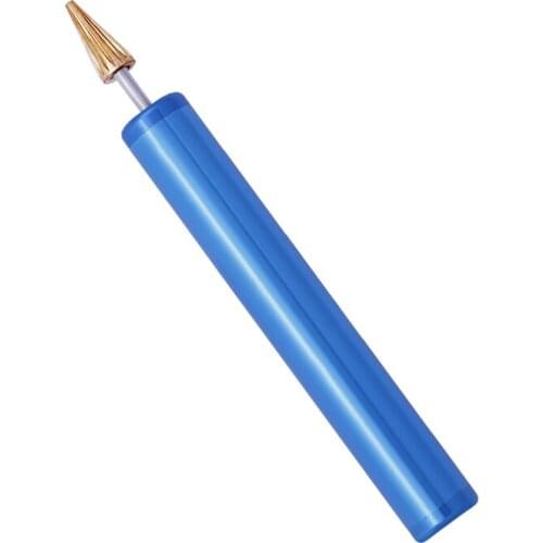 LMDZ Blue Leather Edge Dye Pen, Edge Roller Applicator,Essential Leather Printing Tool for Leather Craft DIY,Leather Working