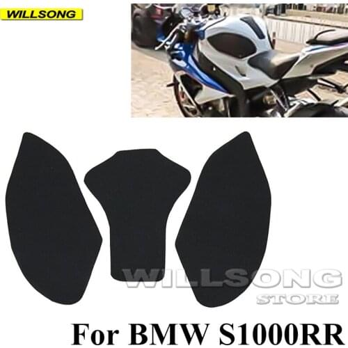 Silica Gel Anti Slip Sticker Fuel Tank Pad Side Knee Grip Protector For BMW S1000R S1000RR 2008-2019 Motorcycle Accessories