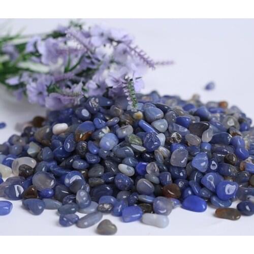Blue Agate decorative for stone sculpture art