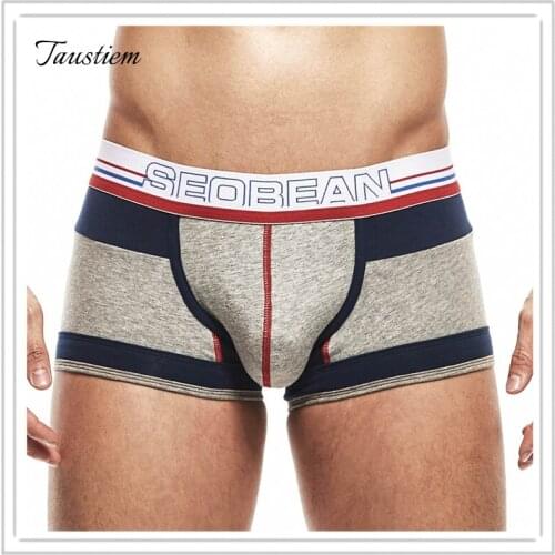 TAUSTIEM Men's Cotton Briefs
