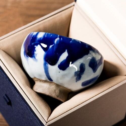 High Quality Tea Cup Japanese Pure Hand-held Ceramic Official Teacup Handmade Tea Bowl Cup