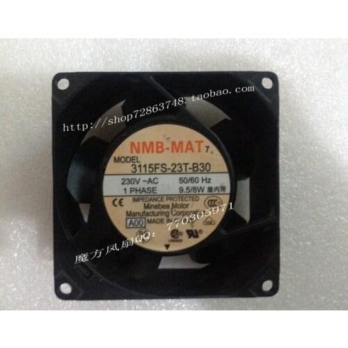 NMB Minebea NMB 8038 230V 9.5 / 8W 3115FS-23T-B30 high-temperature aluminum machine