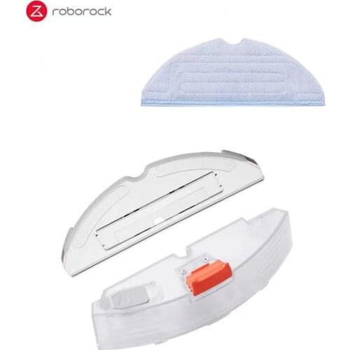 Roborock S7 S70 S7Plus Robot Vacuum Cleaner Water Tank, Tray Mop Cloths Original Accessories Spare Parts