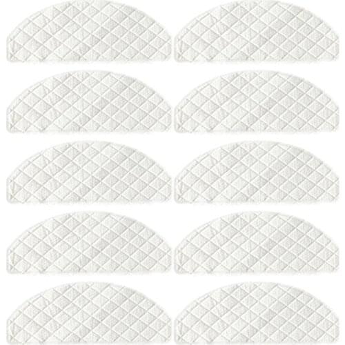 20Pcs Disposable Rags for Ecovacs Deebot Ozmo T8 Vacuum Cleaner Mop Cloths Mopping Pads Spare Parts