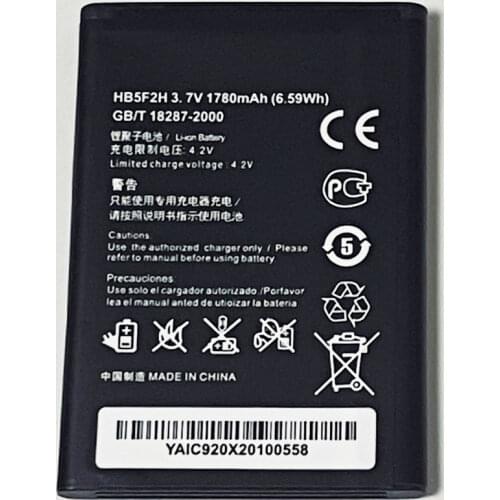 3.7V 1780mAh HB5F2H For мтс 823F 826FT Altel 4G LTE E5372 Tmobile-22072 Wi-Fi Роутер WiFi Router Hotspot Modem Battery
