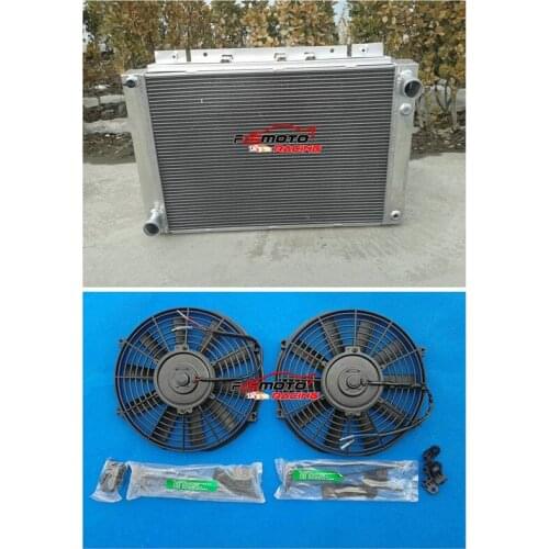 3 Row Aluminum Alloy Radiator + FAN For Ford Thunderbird 1964-1966 66 65 64