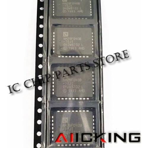 5/PCS AM29F040B-70JI AM29F040B PLCC32 Integrated IC Chip New original