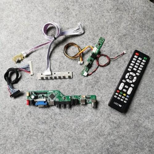 60Hz WLDE VGA AV USB Fit M215HGG/M215HGJ/M215HGK/M236HGJ/M236HNJ panel 30 Pin universal controller board kit LVDS 1920*1080