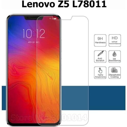 9H Protective Glass Cover For Lenovo Z5 Tempered Glass for Lenovo Z5 Case Screen Protector for Lenovo Z5 L78011 Glass Phone Film