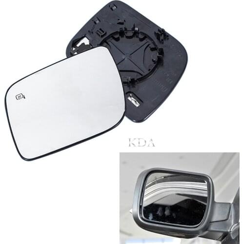 Auto Left Side Heated Blind Spot Warning Wing Rear Mirror Glass For Ford Explorer 2011 2012 2013 2014 2015 2016 2017 2018 2019