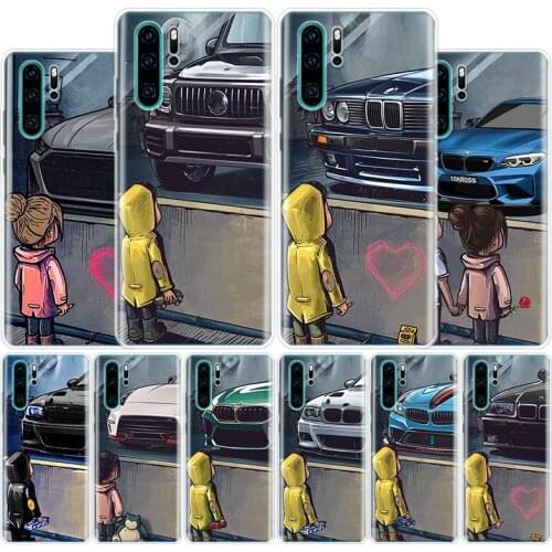 Boy See Sports Car Jdm Drift Cover Phone Case For Huawei Honor 10 9 20 Lite 9X 8X 8S 8A 7X 7A Pro Y5 Y6 Y7 Y9 2019 10i20i V20 V3