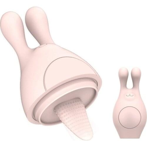 Rabbit Tongue Dildo For Women Vibrator Heating Nipple Sucker G-spot Toys Licking Oral Clitoris Stimulate Masturbate Erotic Toys