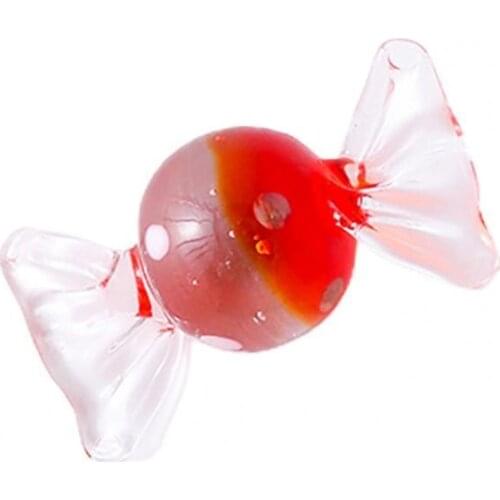 Mini Candy Realistic Desktop Ornament Colorful Grass Candy Model DIY Home Decor Accessories for Gift