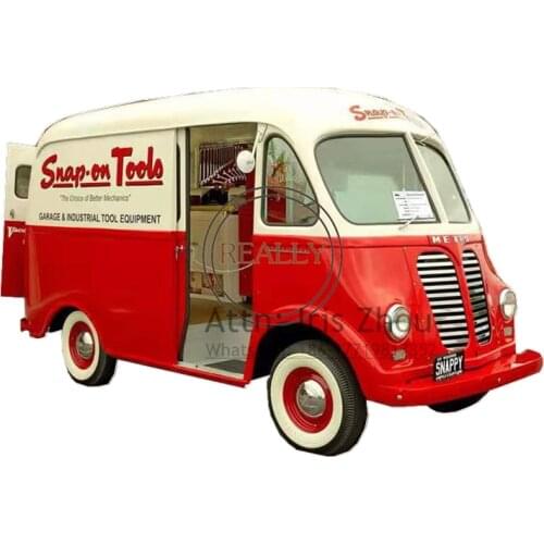 Mobile fast food truck trailer with high roof coffee bike for snack food hot dog cart
