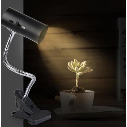 Heating Reptile Lamp Holder Turtle Fish Tortoise Tank Heating Lamp UVA+UVB Clip-on Bulb Cover for Pet Light with Switch Clip