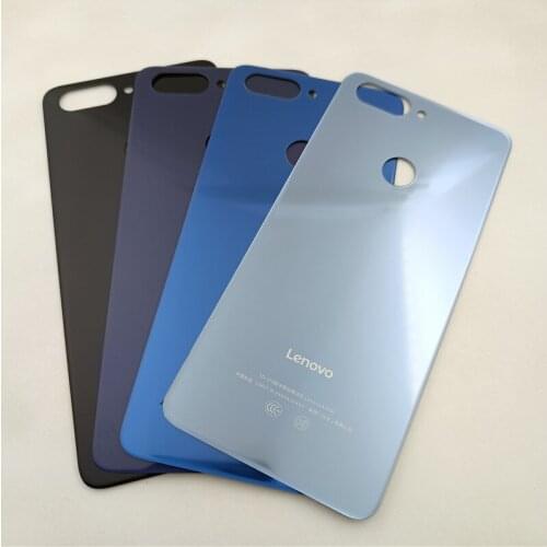 Original For Lenovo K5 K350T Glass Battery Cover Back Cover Door Housing Case Replacement Parts (No Adhesive)