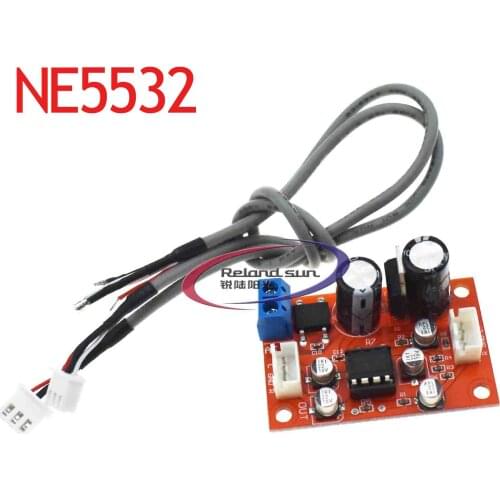 NE5532/AD828 op amp amplifier board single supply amplifier amplifier module