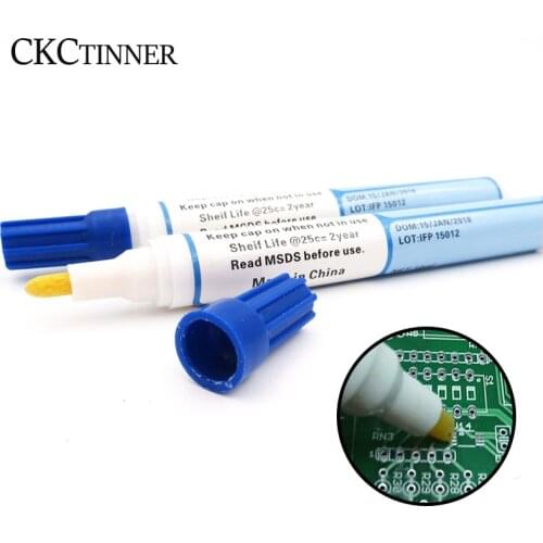951 Soldering Flux Pen Low-solids Kester Cleaning-free Welding Pen For Solar Cell & Fpc/pcb 10ml Capacity No-clean Rosin