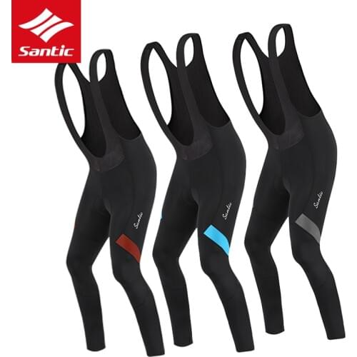 Santic Cycling Bike Bib Shorts Men Shorts Tight skinny 3D Pad Spandex Padded Downhill Road Mountain Shorts Cycling Accessories