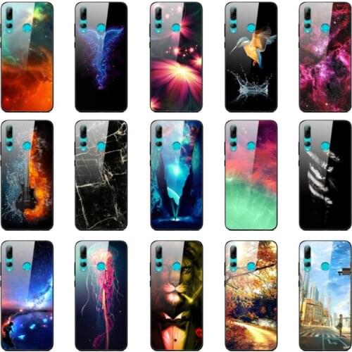 Silicone Bumper For Huawei Honor 10i Case Honor 10 Lite Back Cover for Huawei Honor 10i 10 i HRY-LX1 Tempered Glass Phone case